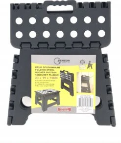 Opvouwbare Kruk - Keukentrap - Zwart -Sparkle home Winkel 1010x1200