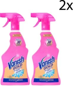 Vanish Oxi Action Gold Vlekverwijderaar Spray - 500ml X2 -Sparkle home Winkel 1017x1200