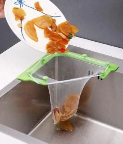 Merkloos Gootsteen Organizer - Gootsteen Afval Netje - Gootsteenontstopper - Spoelbak - Incl. 50 Netjes -Sparkle home Winkel 1032x1200