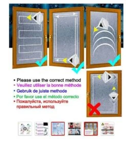 Merkloos Magnetische Raamwisser - Ruitenreiniger - Dubbel Glas - Rood - 5-24 Mm Glas -Sparkle home Winkel 1052x1200 4