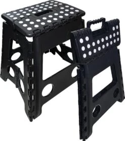 Merkloos Kruk Kunststof Opvouwbaar Inklapbaar 120kg Keuken Huishouden Tuin Werkplaats