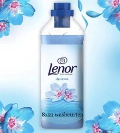 LENOR APRILFRIS WASVERZACHTER -8X21 WASBEURTEN-ST 525ML -Sparkle home Winkel 1078x1200