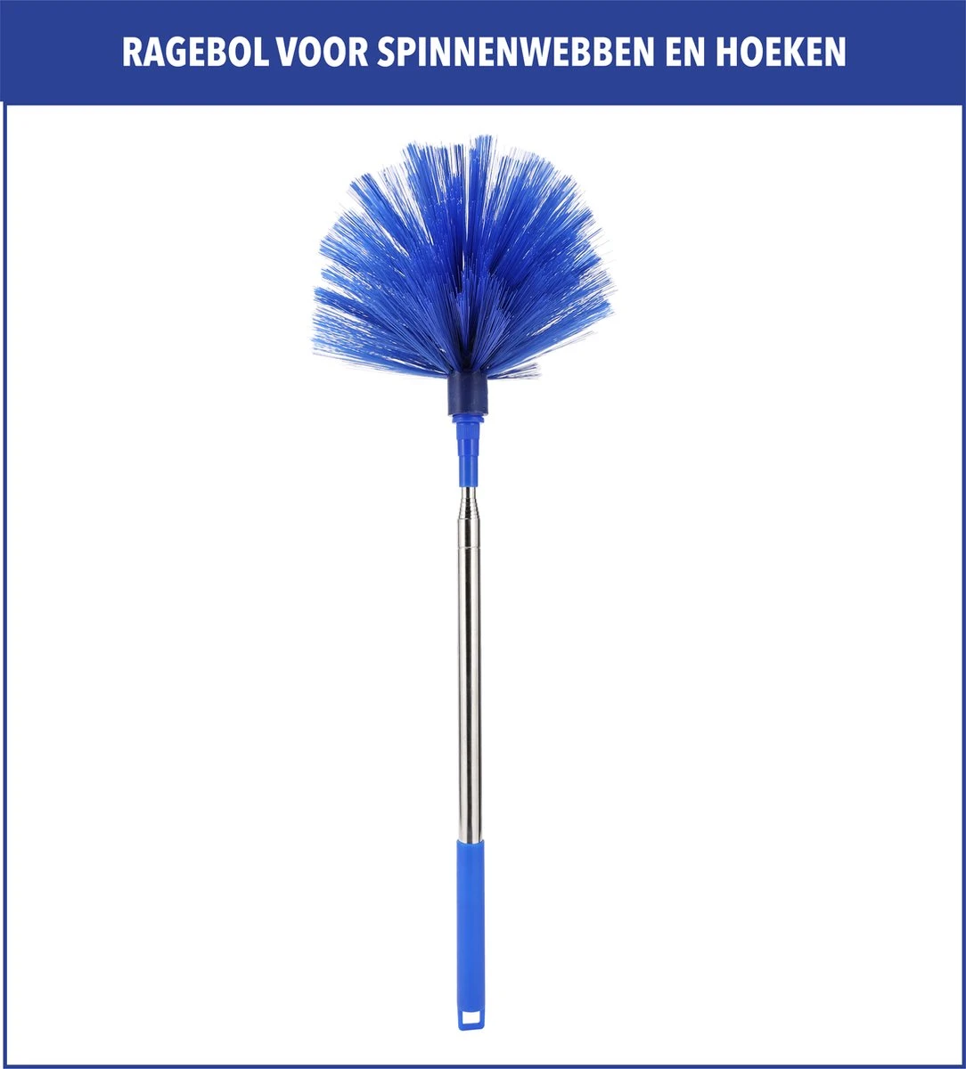 Telescopische Plumeau – Uitschuifbaar – Microvezel – Set Van 3 Opzetstukken – Stoffer – Ragebol 11 Telescopische Plumeau – Uitschuifbaar – Microvezel – Set Van 3 Opzetstukken – Stoffer – Ragebol - Afbeelding 9