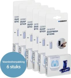 Geberit DuoFresh Sticks - 48 Stuks - Voordeelverpakking - Toilet/WC Blokjes Inbouwreservoir -Sparkle home Winkel 1091x1200 4