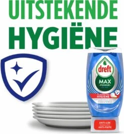 8x Dreft Max Power Afwasmiddel Extra Hygiëne 370 Ml -Sparkle home Winkel 1104x1200