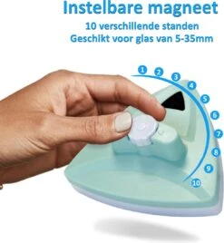 Topsupply® Magnetische Ramenwasser 5-35mm | Geschikt Voor HR / HR+++ | Magnetische Raamwisser Dubbel Glas | Verstelbare Ruitenreiniger | Anti Kras -Sparkle home Winkel 1105x1200 6