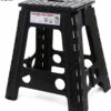 Merkloos Verdikt Kunststof Klapkruk-draagbaar-opvouwbare Kruk-Met Antislip Oppervlak Zwart 29x22cmx45cm -Sparkle home Winkel 1109x1200 4