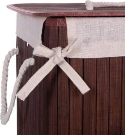 Springos Wasmand | Met Deksel | Opvouwbaar | 72 Liter | Met Uitneembare Waszak | Wasmand | Bruin -Sparkle home Winkel 1116x1200 1