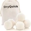 DRYQUICK Drogerballen- Wasbollen- Duurzaam Schapenwol - Herbruikbaar- 6 XL Wasballen Wit 2 DRYQUICK Drogerballen- Wasbollen- Duurzaam Schapenwol - Herbruikbaar- 6 XL Wasballen Wit -Sparkle home Winkel 1117x1200 2