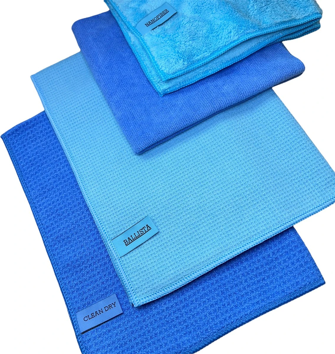 Droogdoek Set 2 Droogdoeken + 2 Microvezel Schoonmaakdoeken 3 Droogdoek Set 2 Droogdoeken + 2 Microvezel Schoonmaakdoeken