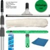 Professionele Glasreinigingsset 6in1 - Ramen Wassen 4,5m Steel! - Raamwisser 35cm, UNGER Inwasser, Speciale Glasdoek, Window Liquid. 500ml -Sparkle home Winkel 1146x1200 2