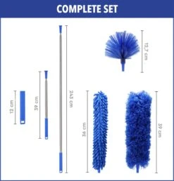 Telescopische Plumeau – Uitschuifbaar – Microvezel – Set Van 3 Opzetstukken – Stoffer – Ragebol 18 Telescopische Plumeau – Uitschuifbaar – Microvezel – Set Van 3 Opzetstukken – Stoffer – Ragebol -Sparkle home Winkel 1147x1200 4
