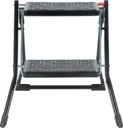 Huishoudtrap Opstapje Handy Zwart 2 Treden -Sparkle home Winkel 1153x1200