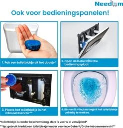 Needum Toiletblokjes Voor Inbouwreservoirs - WC Blokjes - Toiletblokken In Een Voordeelverpakking - 12 Stuks -Sparkle home Winkel 1155x1200 7
