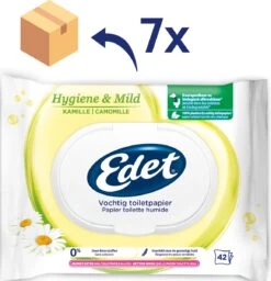 Edet Kamille Vochtig Wc Papier - 7 Stuks - Met Natuurlijke Kamille Extracten -Sparkle home Winkel 1158x1200 2