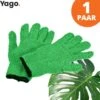 Yago Microvezel Handschoenen Om Stof Te Verwijderen | Extra Absorberend | Stofvrij | Planten | Auto | Eenvoudig Schoonmaken | Lampen | Stofmagneet | One Size Fits All | Duurzaam | Geen Krassen
