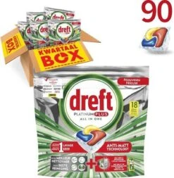 Dreft Platinum Plus Citroen - Voordeelverpakking 5x18 Stuks - Wasmiddel Capsules -Sparkle home Winkel 1170x1200 2
