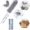 Fain® Plumeau Met Telescoopsteel – Grijs – 80 Tot 240 Cm - Uitschuifbaar – Wasbaar - Flexibel 360° Draaibaar – Duster - Microvezel Ragebol -Sparkle home Winkel 1170x1200 4