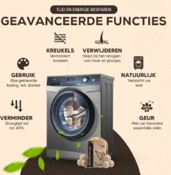 Drogerballen - Droogballen - Wasdrogerballen - Dryerballs - 6 Stuks - XL Formaat - Wol - Set 11 Drogerballen - Droogballen - Wasdrogerballen - Dryerballs - 6 Stuks - XL Formaat - Wol - Set -Sparkle home Winkel 1177x1200 1