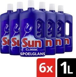 SUN® Sun Vaatwas Spoelglans - 6 X 1 L - Voordeelverpakking 13 SUN® Sun Vaatwas Spoelglans - 6 X 1 L - Voordeelverpakking -Sparkle home Winkel 1181x1200 3