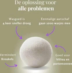 Goodlifehacks Originele XL 6 Stuks Drogerballen - Wasbollen - Wasverzachter - Zero Waste Dryerballs - Duurzaam - Herbruikbare Droogballen - Wit & Grijs - Energie Besparen 16 Goodlifehacks Originele XL 6 Stuks Drogerballen - Wasbollen - Wasverzachter - Zero Waste Dryerballs - Duurzaam - Herbruikbare Droogballen - Wit & Grijs - Energie Besparen -Sparkle home Winkel 1182x1200