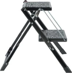 Huishoudtrap Opstapje Handy Zwart 2 Treden -Sparkle home Winkel 1182x1200 4