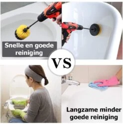 ESSIBLE Schrobborstel - Polypropyleen - Borstel Boormachine - Schrobborstel - Schuurborstel - Automatische Reiniging - 3 Delige Borstelset Voor Boormachine 11 ESSIBLE Schrobborstel - Polypropyleen - Borstel Boormachine - Schrobborstel - Schuurborstel - Automatische Reiniging - 3 Delige Borstelset Voor Boormachine -Sparkle home Winkel 1185x1200 5