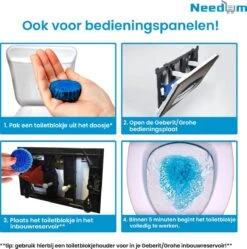 Needum ® Toiletblokjes Voor Inbouwreservoirs – WC-blokjes – Toiletblokken In Een Voordeelverpakking – 30 Stuks -Sparkle home Winkel 1190x1200 12