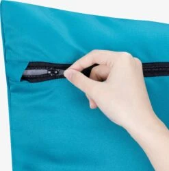 Navaris Waszak Voor Huisdieren Wasgoed - Wasnet Met Rits - Vangt Dierenharen Op Van Dekens, Handdoeken Of Beddengoed - 79 X 70,5 Cm - Blauw -Sparkle home Winkel 1191x1200