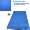 Merkloos Ramenset Raamdoeken Microvezel Glasdoeken Droogdoek Ramen Clean Dry Blauw/blauw -Sparkle home Winkel 1192x1200 13