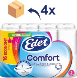 Edet Comfort - 3-laags Wc Papier - 64 Rollen -Sparkle home Winkel 1192x1200 7