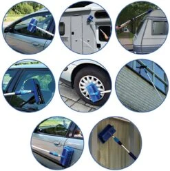 PROPLUS Pro Plus Wasborstel - Heavy Duty - Telescopische Steel - Uitschuifbaar Tot 3 Meter -Sparkle home Winkel 1193x1200 5