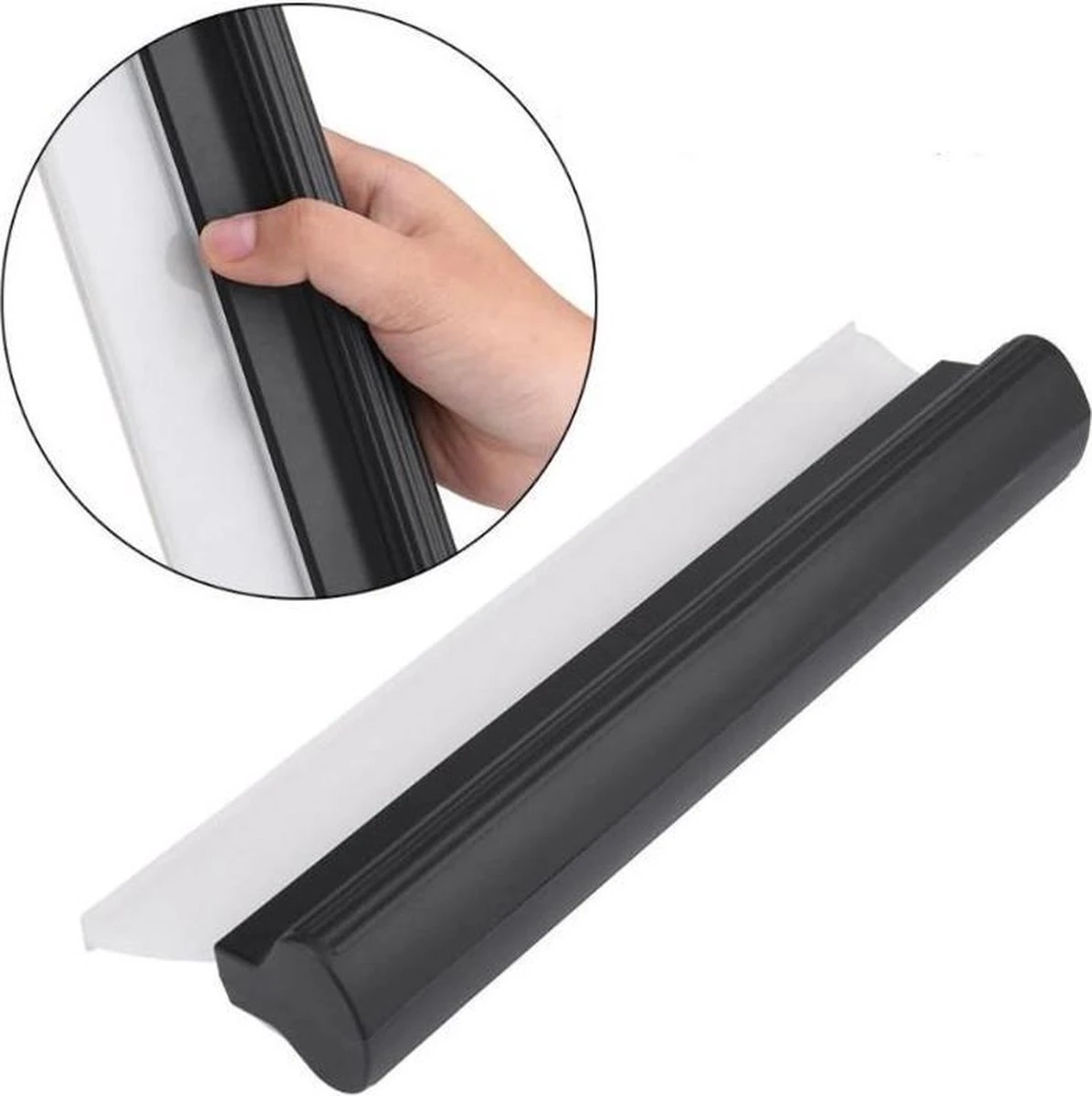 TLVX Auto Zeem / Raam Trekker / Droog Trekken / Flex Blade / Carrosserie Drogen / Snel En Streeploos Droog / Auto Wassen Drogen / 25cm / Autozeem / Siliconen Raamwisser / Streepvrij Autoruit Droog / Ramen / Window Zeem 4 TLVX Auto Zeem / Raam Trekker / Droog Trekken / Flex Blade / Carrosserie Drogen / Snel En Streeploos Droog / Auto Wassen Drogen / 25cm / Autozeem / Siliconen Raamwisser / Streepvrij Autoruit Droog / Ramen / Window Zeem - Afbeelding 2