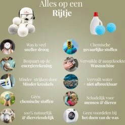 Goodlifehacks Originele XL 6 Stuks Drogerballen - Wasbollen - Wasverzachter - Zero Waste Dryerballs - Duurzaam - Herbruikbare Droogballen - Wit & Grijs - Energie Besparen 18 Goodlifehacks Originele XL 6 Stuks Drogerballen - Wasbollen - Wasverzachter - Zero Waste Dryerballs - Duurzaam - Herbruikbare Droogballen - Wit & Grijs - Energie Besparen -Sparkle home Winkel 1198x1200 13