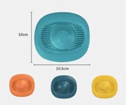 Heuts Goods - Gootsteenzeef - Gootsteenstop - Afvoerzeef - Afvoerstop - Spoelbal - Bad - Douchebak - Keuken - Wasbak - Badkuip - Siliconen - Donkerblauw -Sparkle home Winkel 1200x1006