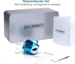 KIMO DIRECT Waterontharder Met 6 Teststrips - Waterontharder - Huishouden Tot 6 Personen - Waterfilter - 7500 Gauss - Blauw -Sparkle home Winkel 1200x1020