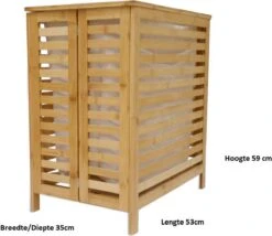 HUISSON Wasmand Met Deksel Bamboe Uitneembare Waszak Wasmanden Met Deksel 75 Ltr. -Sparkle home Winkel 1200x1040 3