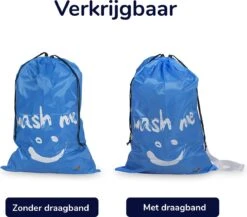 Wonair - Waszakken Voor Wasgoed - 60x90cm - Hemelsblauw - Met Trekkoord -Sparkle home Winkel 1200x1055 2