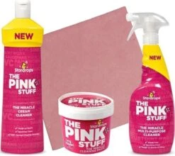 Stardrops 3x The Pink Stuff - Het Wonder Reinigingsmiddel – Allesreiniger Spray - Schoonmaakpasta - Milieuvriendelijk - Huishouden -Sparkle home Winkel 1200x1070 5