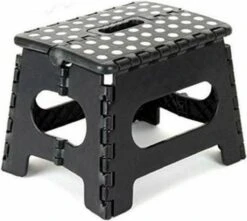 Opvouwbare Kruk - Keukentrap - Zwart -Sparkle home Winkel 1200x1074 4