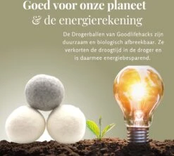 Goodlifehacks Originele XL 6 Stuks Drogerballen - Wasbollen - Wasverzachter - Zero Waste Dryerballs - Duurzaam - Herbruikbare Droogballen - Wit & Grijs - Energie Besparen 23 Goodlifehacks Originele XL 6 Stuks Drogerballen - Wasbollen - Wasverzachter - Zero Waste Dryerballs - Duurzaam - Herbruikbare Droogballen - Wit & Grijs - Energie Besparen -Sparkle home Winkel 1200x1080