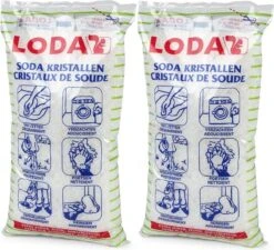 4kg Loda Soda Kristallen 2X2kg Ontvetten, Versachten, Beschermen, Poetsen, Ontgeuren, Reinigen Schoonmaken