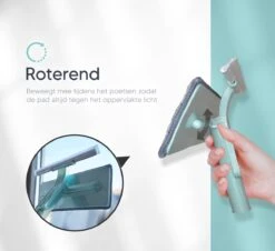 Johannes & Co Raamwisser Met Telescoopsteel 120cm Ruitenreiniger - Ramenwasser - Ramenwisser -Sparkle home Winkel 1200x1097 10