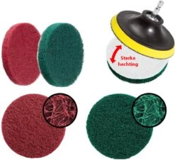 Borstelset Boormachine 25 Delig - Schuursponsjes- Schrobborstel – Boorborstel – Schuurborstel - Borstel Boormachine – Schoonmaakborstel – Reinigingsborstel – Tapijtreiniger - Borstelset -Sparkle home Winkel 1200x1098 1