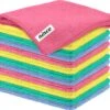 Nince Microvezeldoekjes - Set Van 12 - Schoonmaakdoekjes 30x30 - Reinigingsdoekjes - Vaatdoekjes
