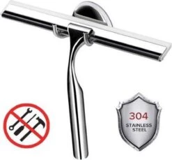 Merkloos Luxe Douchewisser 25 Cm - Aluminium - Inclusief Ophangsysteem - Trekker - Badkamer Accessoires - Raamwisser - Roestvrij Staal -Sparkle home Winkel 1200x1114 7