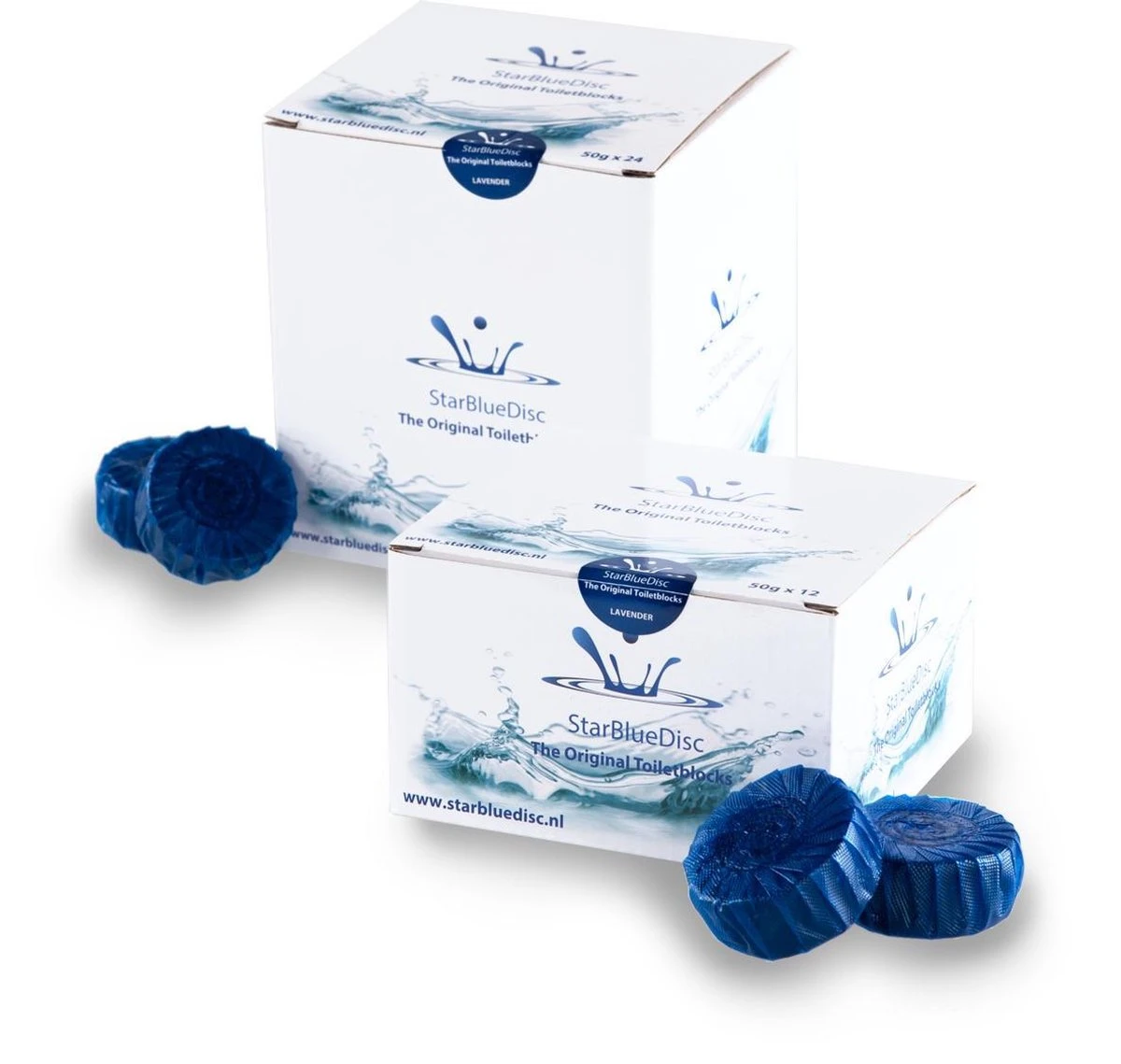 StarBlueDisc 12 Stuks Toiletblokjes Halfjaar Verpakking Blauw 8 StarBlueDisc 12 Stuks Toiletblokjes Halfjaar Verpakking Blauw - Afbeelding 6