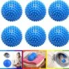 Merkloos Droger Ballen PVC – Herbruikbare Wasdroger Bollen – Snellere Droogtijd – - Wasbollen - 6 Stuks -Sparkle home Winkel 1200x1151