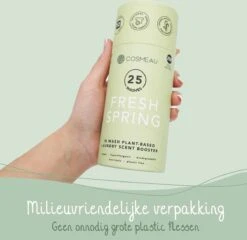 Cosmeau Geurbooster Lentefris - Geurparels - 25 Wasbeurten - Fris - 250g - Geurkralen Wasparfum Scent Booster -Sparkle home Winkel 1200x1165 3