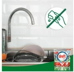 Dreft Platinum Plus All In One - Vaatwastabletten - Citroen - Voordeelverpakking 5 X 16 Stuks -Sparkle home Winkel 1200x1168 1